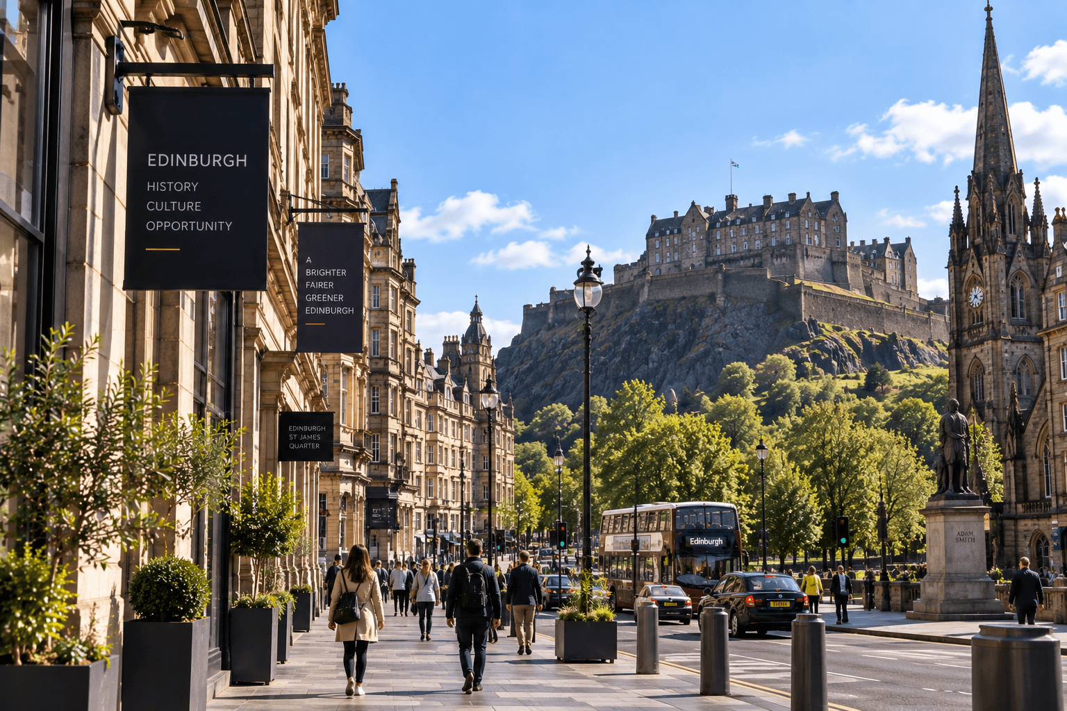 Commercial blinds in Edinburgh