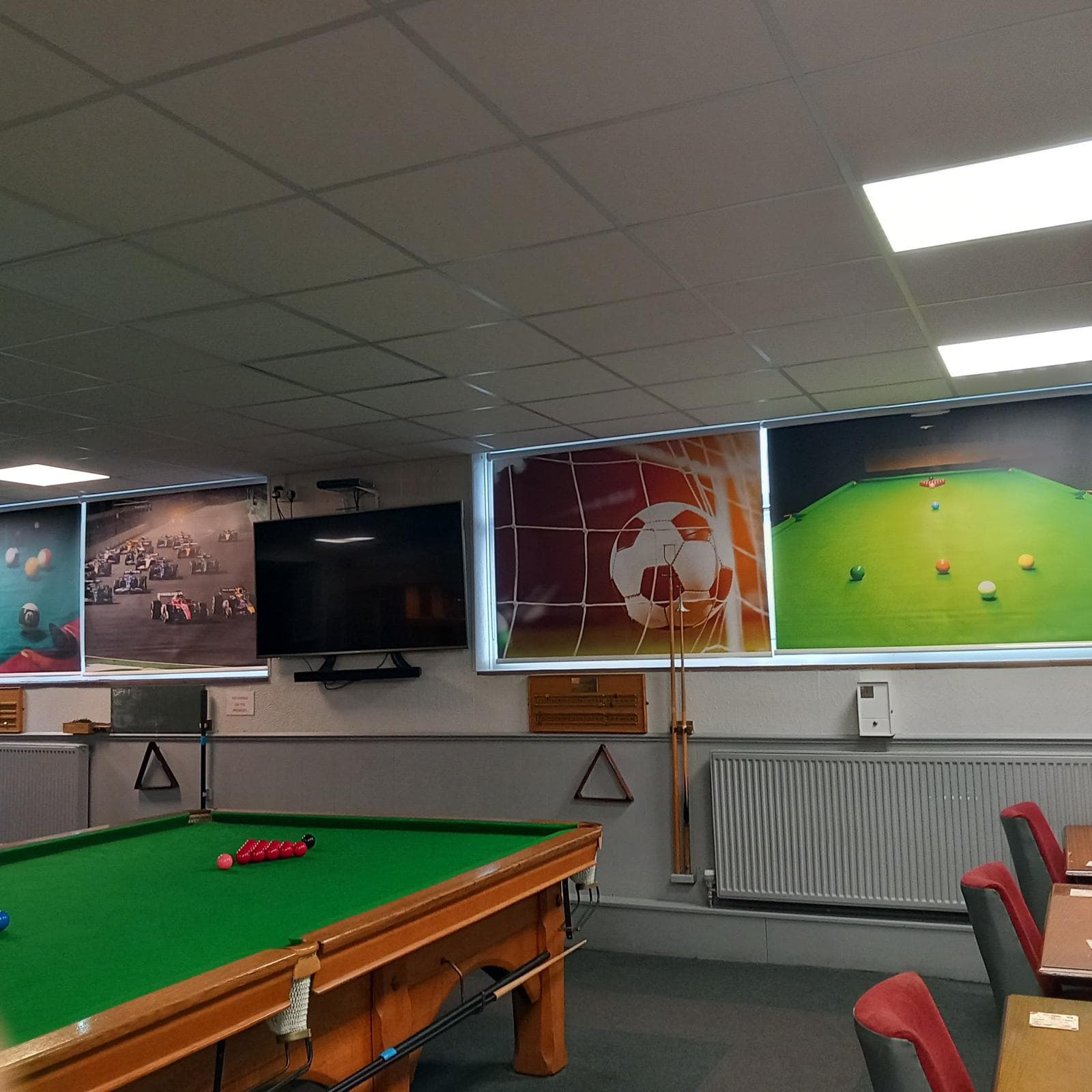 PRINTED BLINDS FOR SPORTS & LEISURE